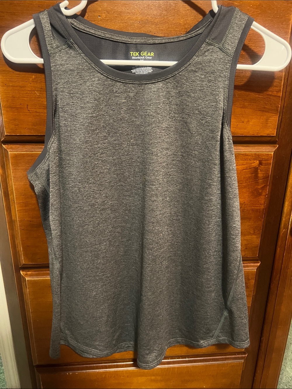 tek gear Dark Gray Athletic Tank Top